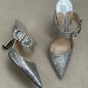 Jimmy Choo Silver Heel
